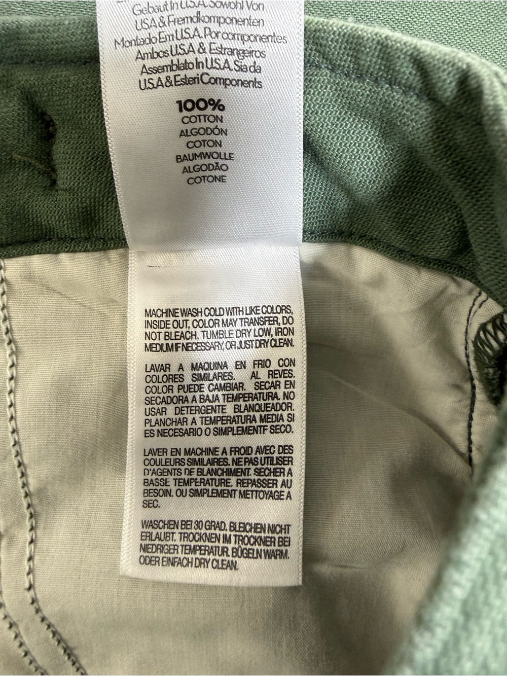 Mother G.i. Jane Greaser Nerdy Pant In On The Double - Picture 15 of 16